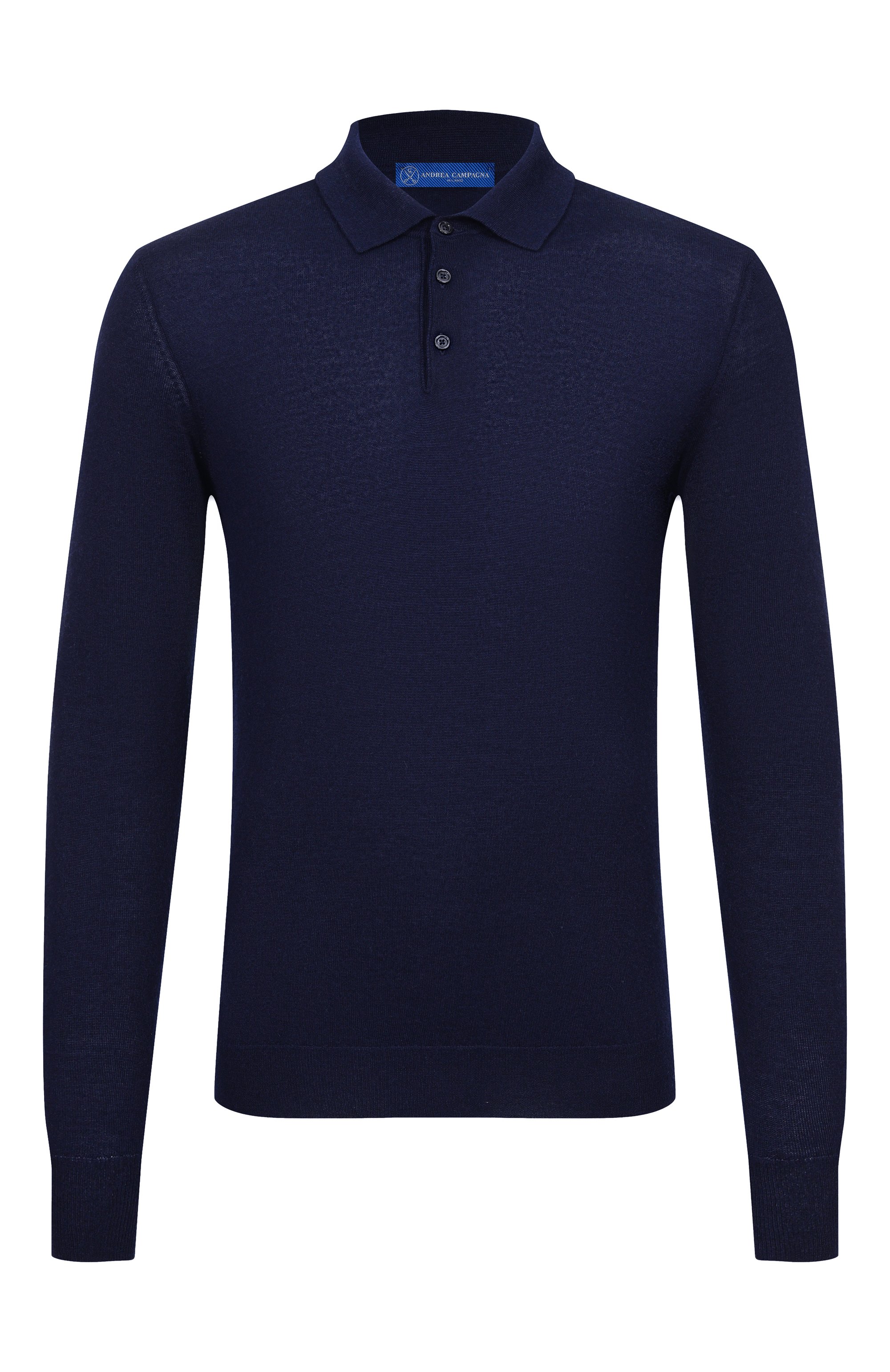 Поло из кашемира и шелка ANDREA CAMPAGNA, арт. M5625-1531, фото 1