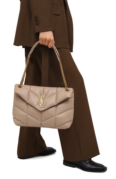 Сумка puffer medium SAINT LAURENT, арт. 577475/1EL07, фото 2