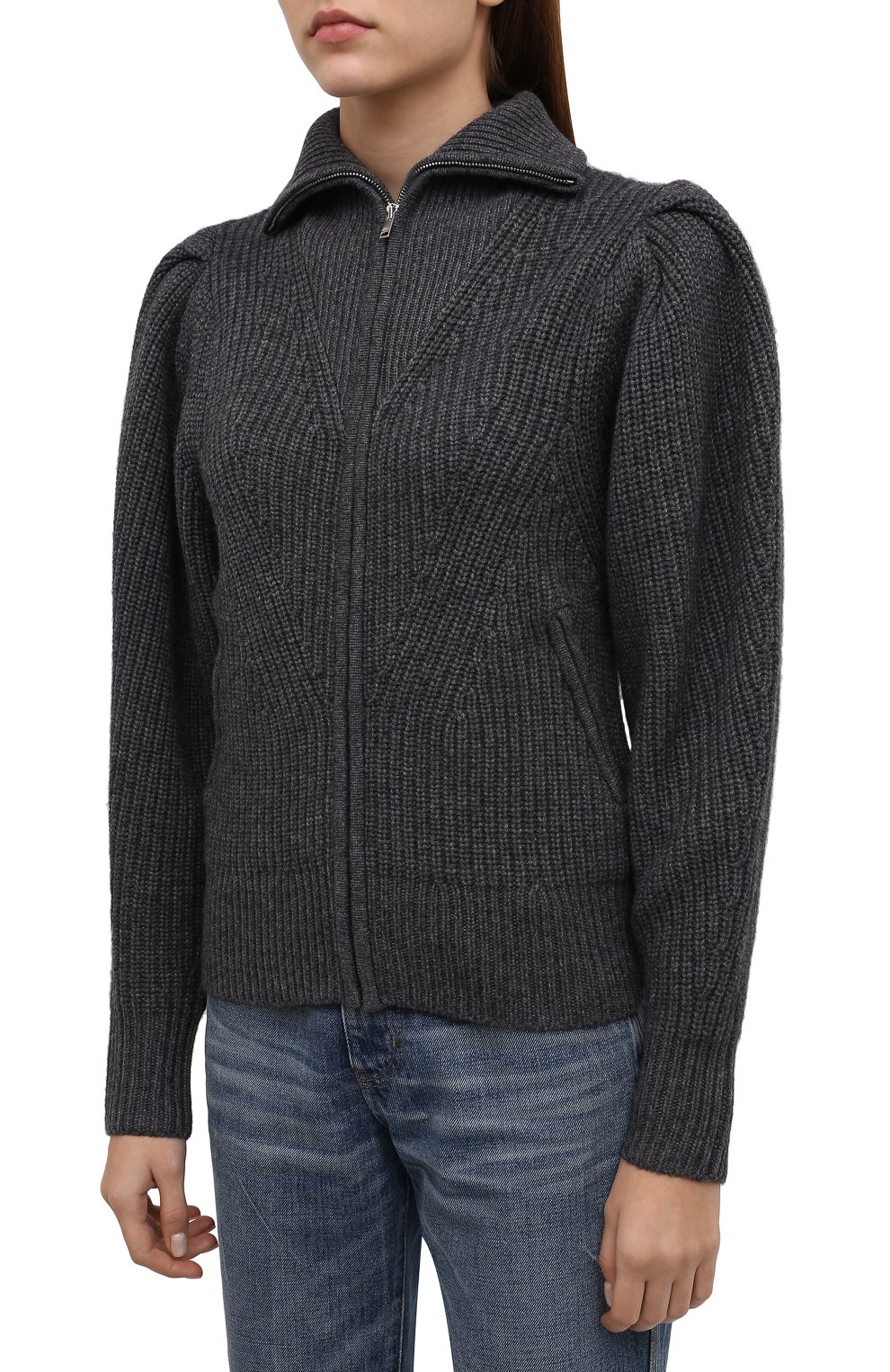 Кардиган из шерсти и кашемира ISABEL MARANT, арт. CA0307-21A036I/ABBY, фото 3