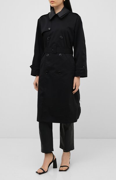 Тренч VETEMENTS, арт. WAH21JA007 1007/BLACK/BLACK, фото 3