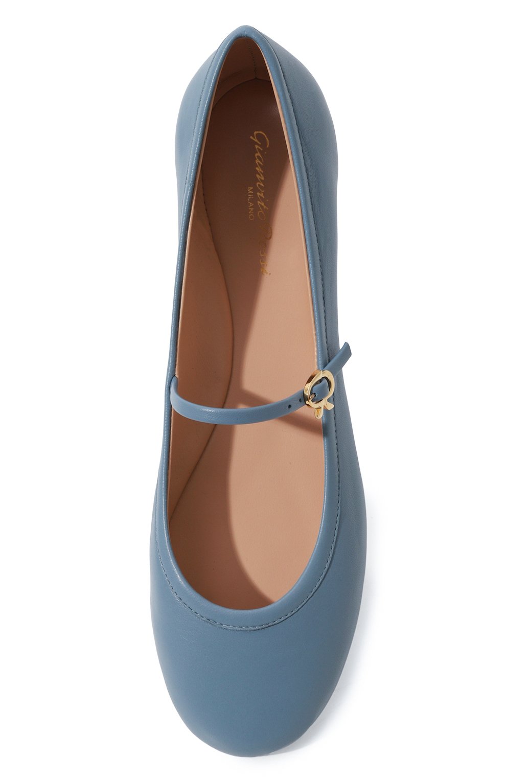 Кожаные балетки carla GIANVITO ROSSI, арт. G22223.05G0M.NXFANTB, фото 6