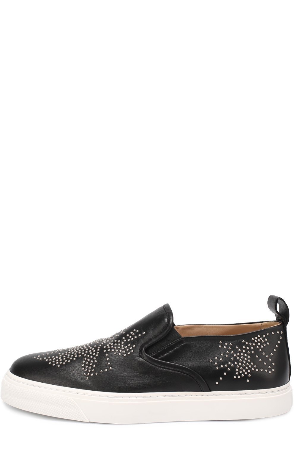 Кожаные слипоны ivy с заклепками CHLOÉ, ар т. CH26142/E75, фото 3