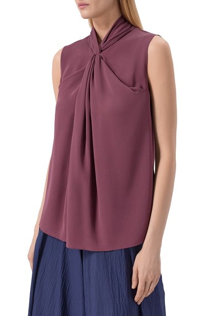 Шелковый топ GIORGIO ARMANI, арт. GW003513/TE10814, фото 3