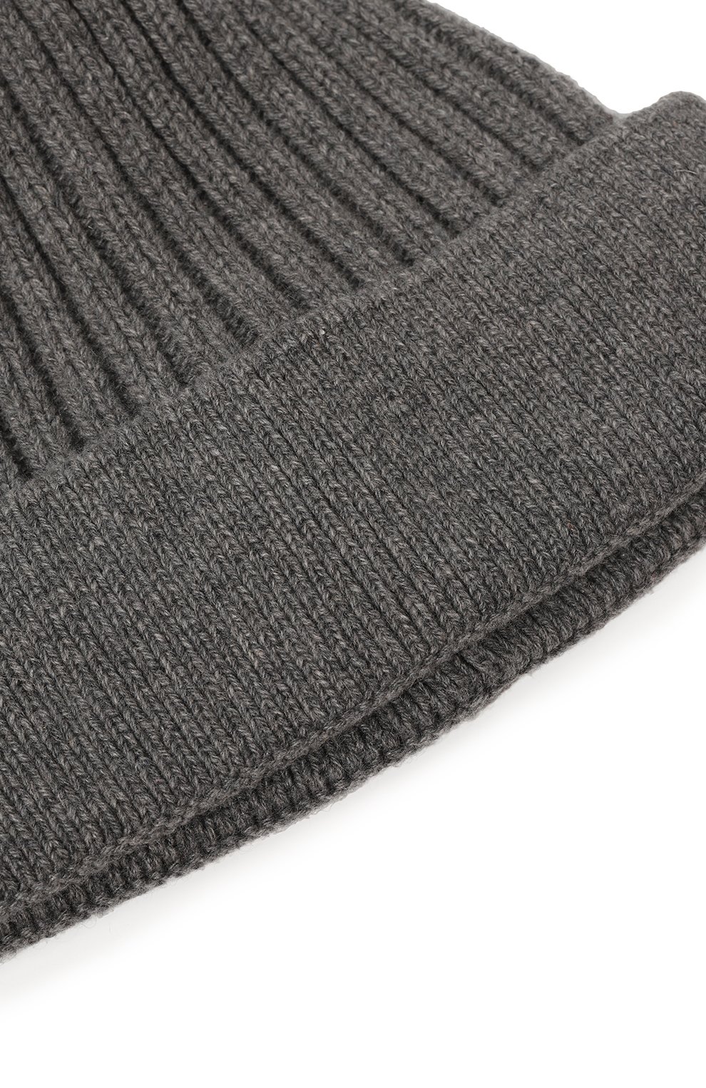 Кашемировая шапка DESTIN серого цвета по цене 14550 руб., арт. DAW3C0STA, фото 4 Кашемировая шапка DESTIN, арт. DAW3C0STA, фото 4