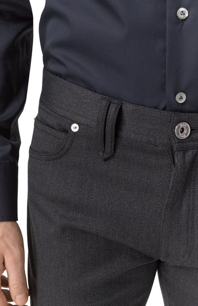 Брюки из шерсти и хлопка BRIONI, арт. SPYB0L/01A4N, фото 5