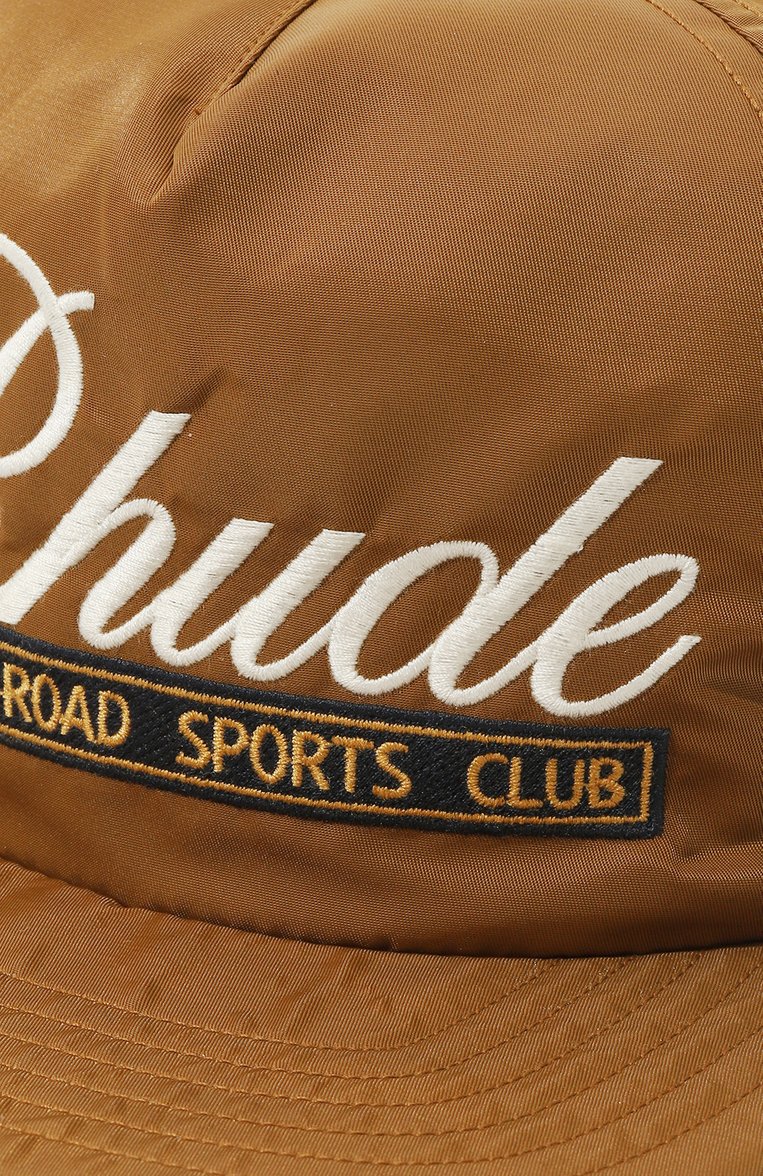 Мужского бейсболка RHUDE коричневого цвета, арт. RHPF23HA13005003 | Фото 5 (Нос: Не проставлено; Материал: Текстиль, Синтетический материал; Региональные ограничения белый список (Axapta Mercury): Не проставлено)