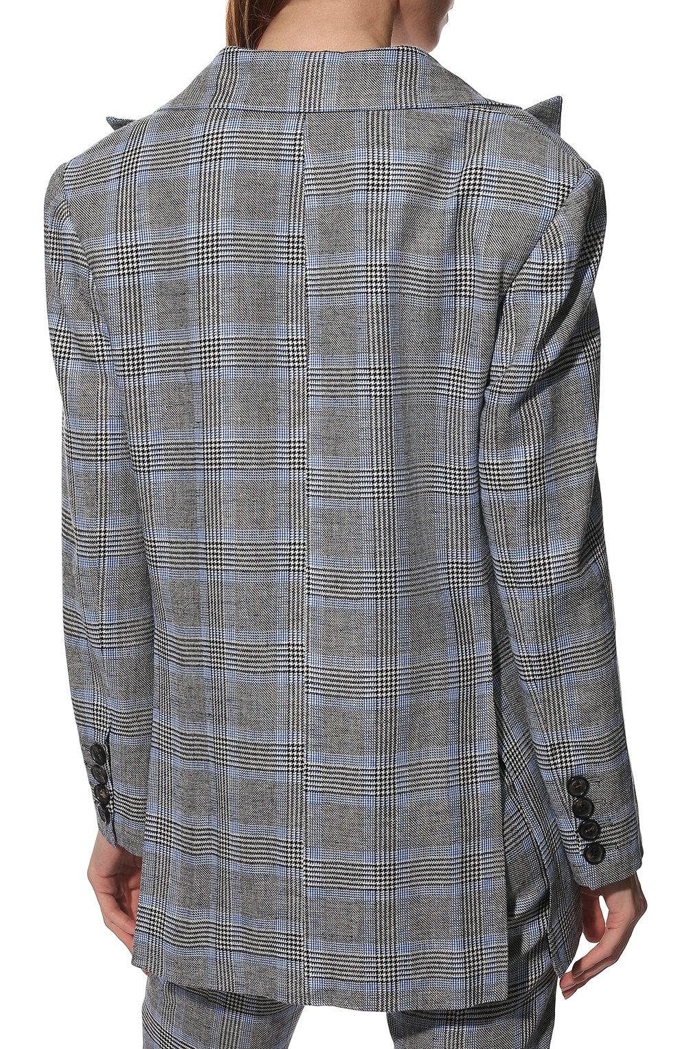 Жакет из вискозы и льна ERMANNO FIRENZE, арт. D40EI 001E39, фото 4