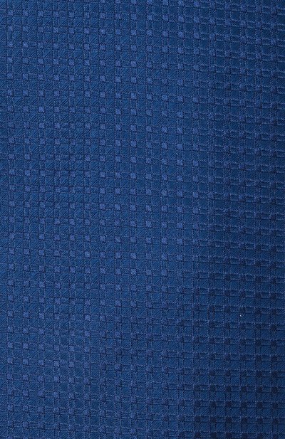 Шелковый галстук KITON синего цвета по цене 36050 руб., арт. UCRVKLC04L3901, фото 4 Шелковый галстук KITON, арт. UCRVKLC04L3901, фото 4