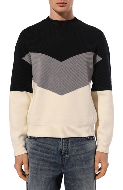 Джемпер из шерсти и хлопка EMPORIO ARMANI, арт. 6D1MXR/1MKGZ, фото 3