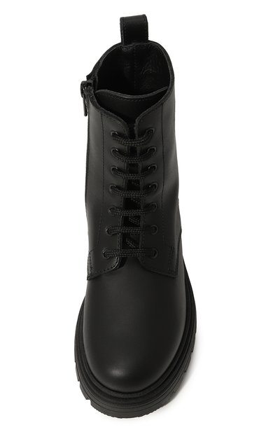 Кожаные ботинки EMPORIO ARMANI, арт. XYN011/X0X02, фото 4