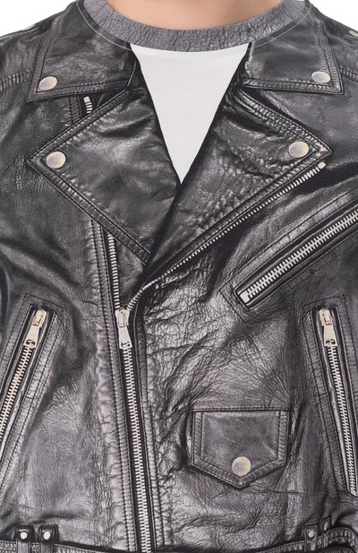 Хлопковая футболка BALMAIN, арт. EH1EG010/GE40, фото 5