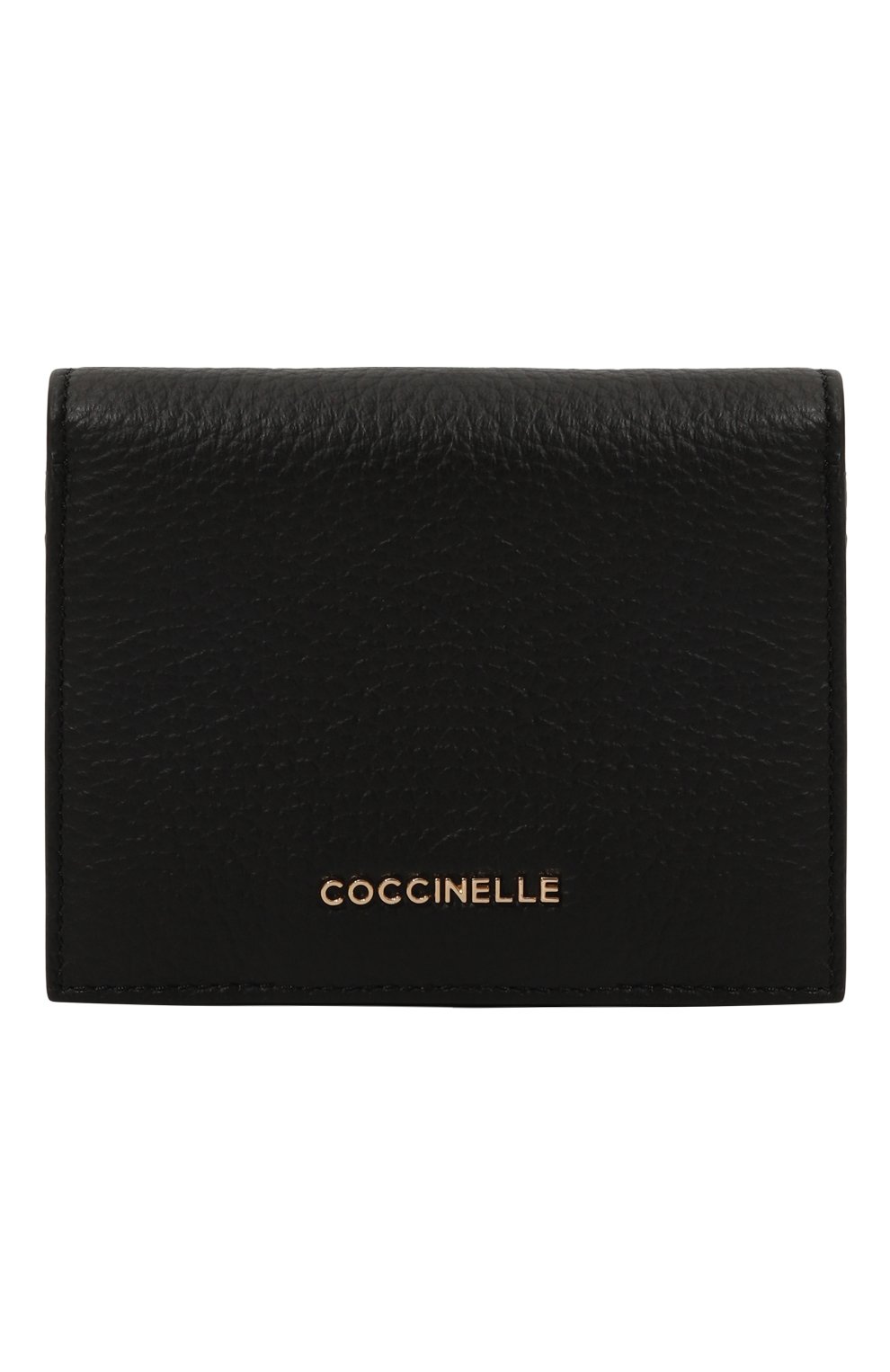 Кожаное портмоне COCCINELLE черного цвета по цене 12100 руб., арт. E2MW5172101, фото 1 Кожаное портмоне COCCINELLE, арт. E2MW5172101, фото 1