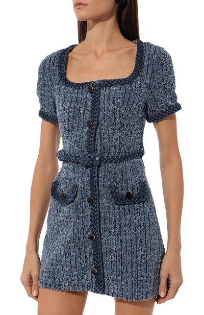 Джинсовое платье SELF-PORTRAIT, арт. PF24-836S-BL, фото 3