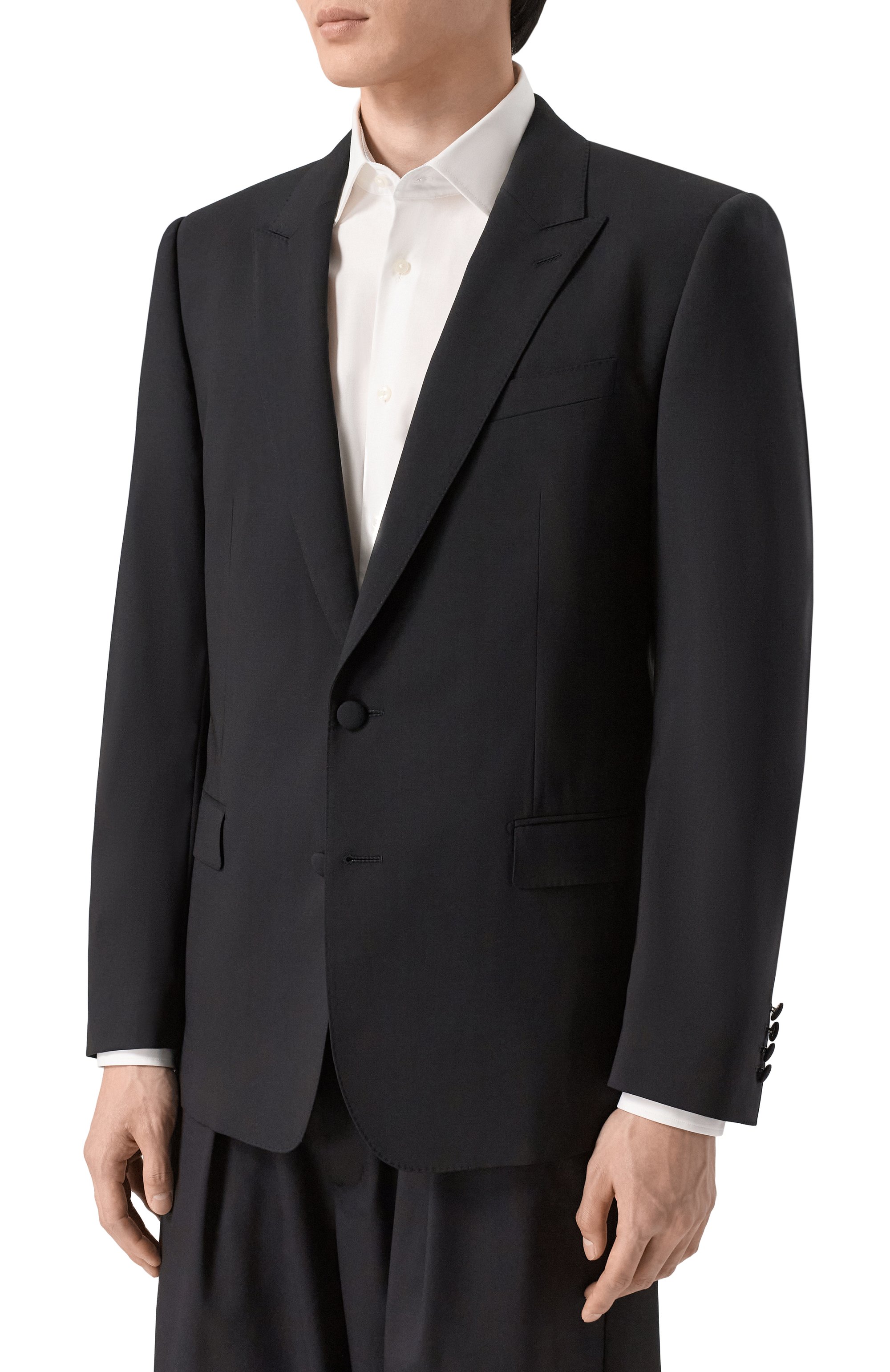 Шерстяной пиджак DOLCE & GABBANA, арт. G2VZ7T/FUBFT, фото 3