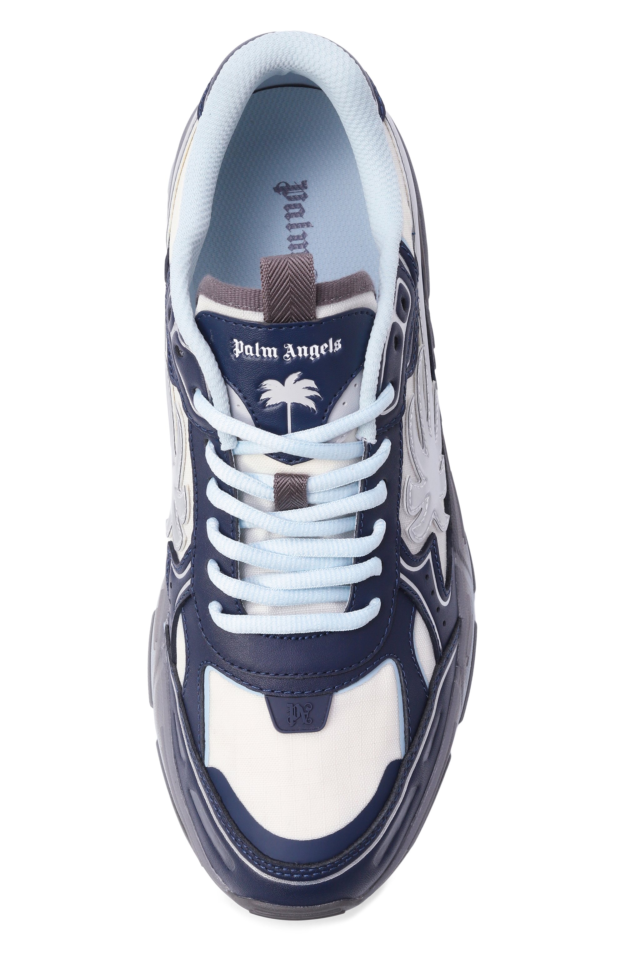 Комбинированные кроссовки pa 4 PALM ANGELS, арт. PMIA102F25FAB001, фото 6