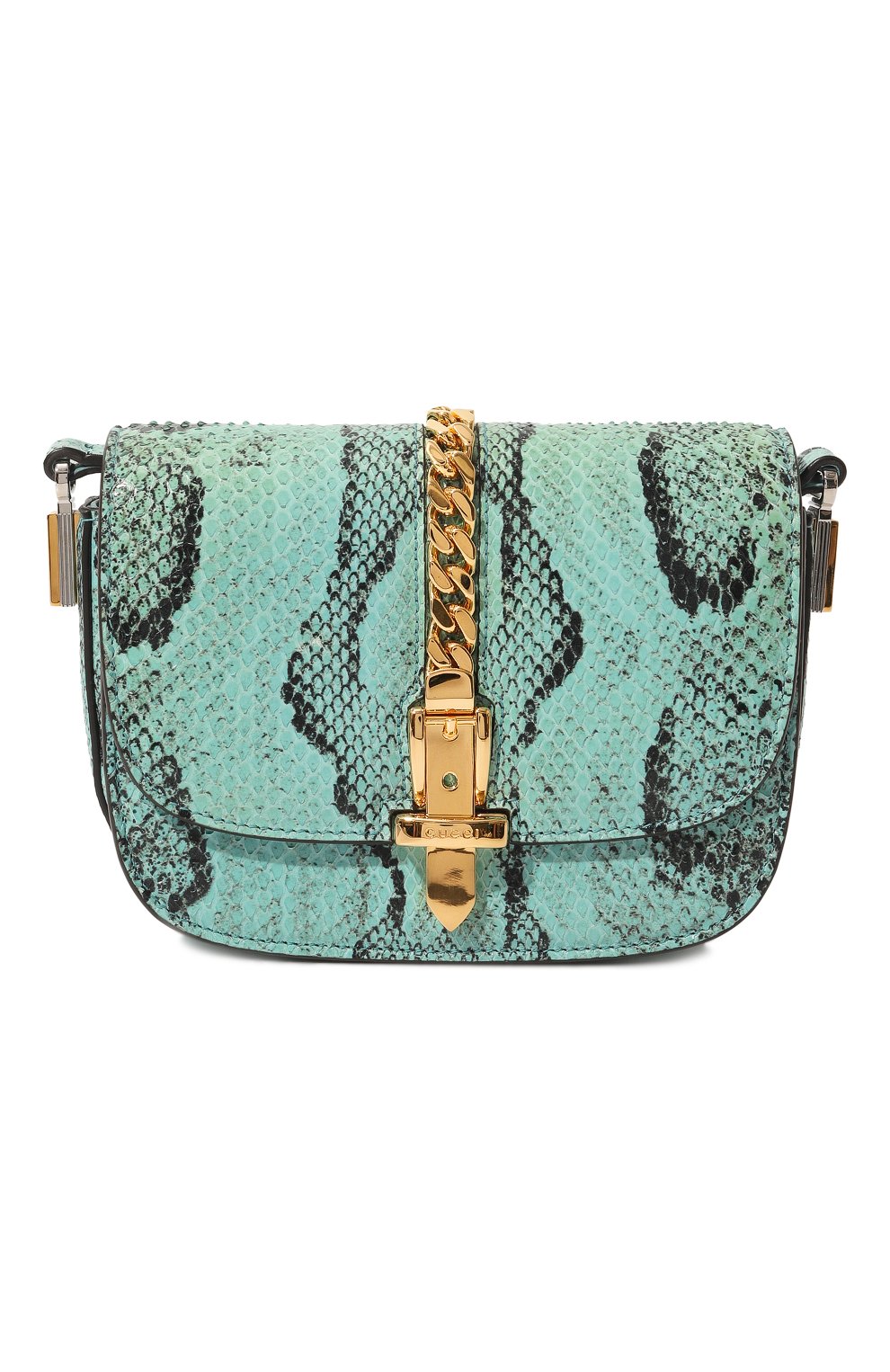 Сумка sylvie 1969 mini из кожи питона GUCCI, арт. 615965 LU30X, фото 1