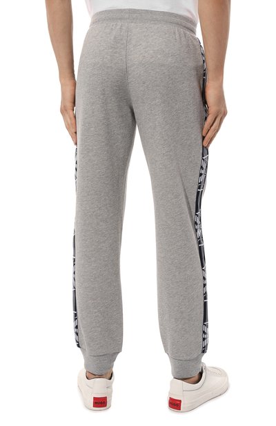 Джоггеры EMPORIO ARMANI серого цвета по цене 11250 руб., арт. 111690/3R571, фото 4 Джоггеры EMPORIO ARMANI, арт. 111690/3R571, фото 4