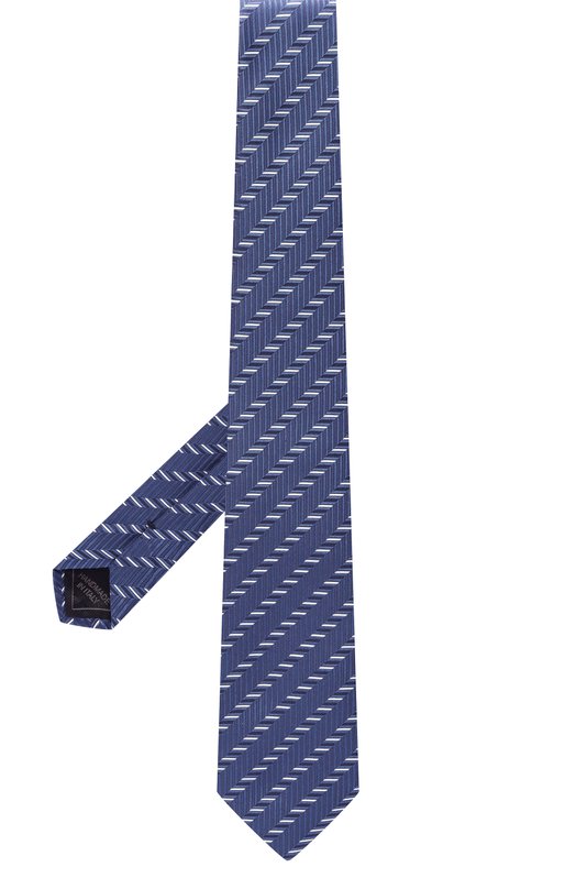 Шелковый галстук Brioni O62H00-PC440 Синий  O62H00-PC440 Фото 3