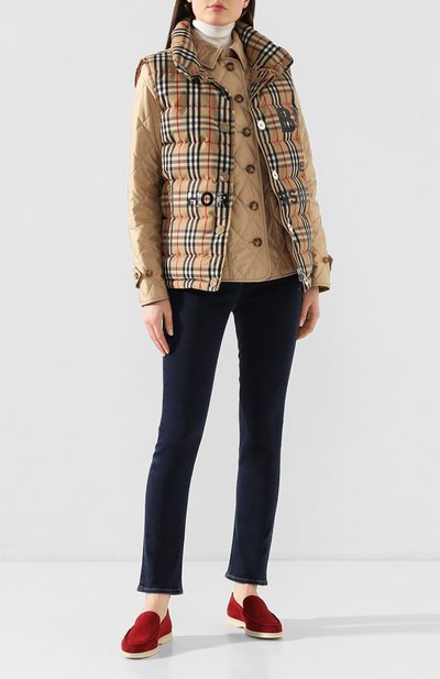 Замшевые лоферы summer walk LORO PIANA, арт. FAI1392, фото 2