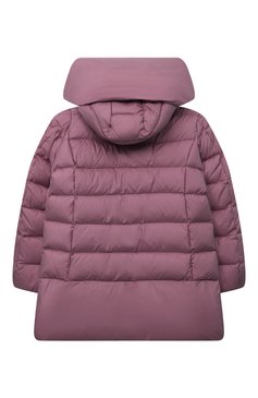 Детская пуховая куртка WOOLRICH розового цвета, арт. CFWK0U0314FR/UT2740 | Фото 2 (Рукава: Длинные; Региональные ограничения белый список (Axapta Mercury): Не проставлено; Материал внешний: Синтетический материал; Материал сплава: Проставлено; Материал подклада: Синтетический материал; Драгоценные камни: Проставлено; Материал утеплителя: Пух и перо)