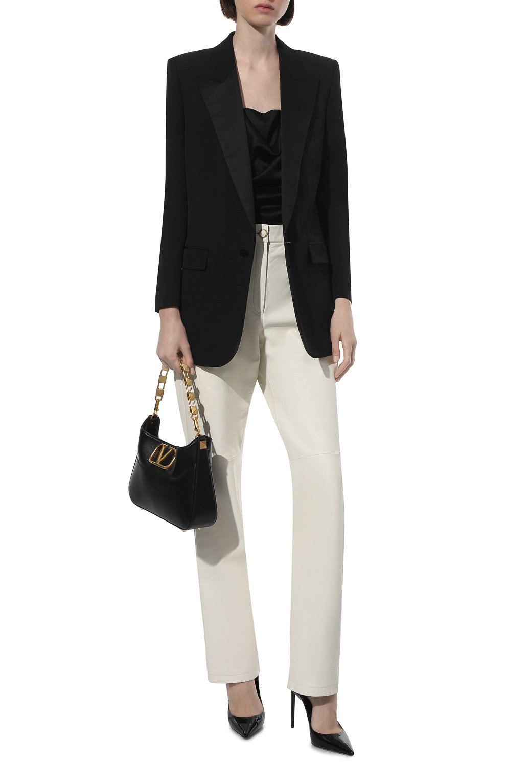 Кожаные брюки MAGDA BUTRYM, арт. 1079210002, фото 2