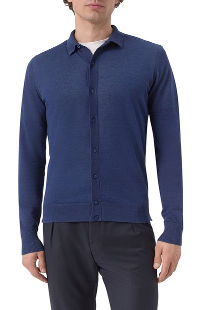 Рубашка изо льна и хлопка L.B.M. 1911, арт. 6355/59044, фото 3