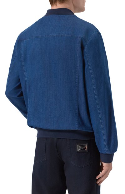 Джинсовый бомбер MVST, арт. M26.CSM.0402/T38BL, фото 4