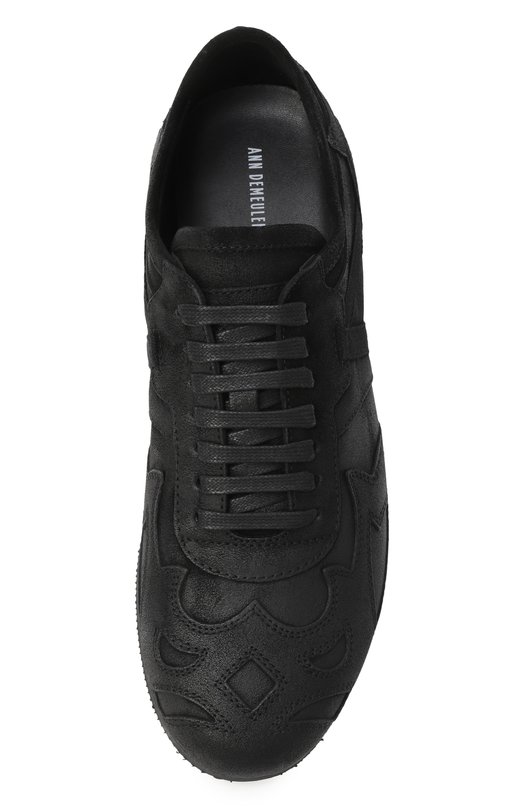Замшевые кеды Milton Ann Demeulemeester B0013324/LT147 Чёрный  B0013324/LT147 Фото 6