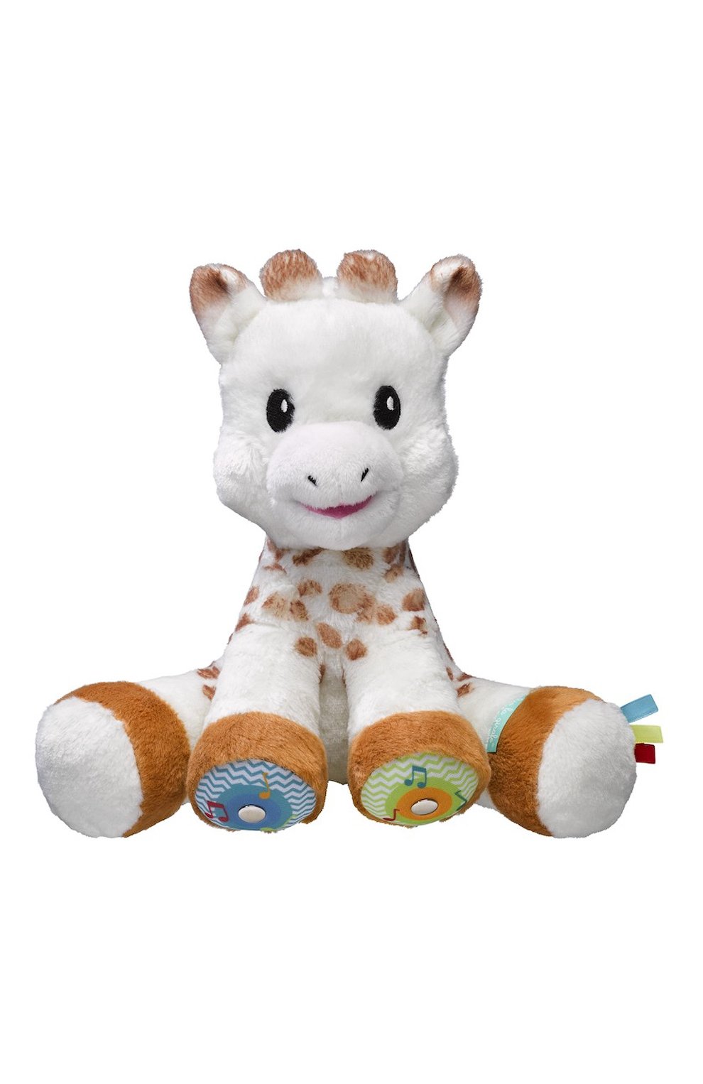 Музыкальная игрушка жирафик VULLI разноцветного цвета по цене 10230 руб., арт. 230806, фото 1 Музыкальная игрушка жирафик VULLI, арт. 230806, фото 1