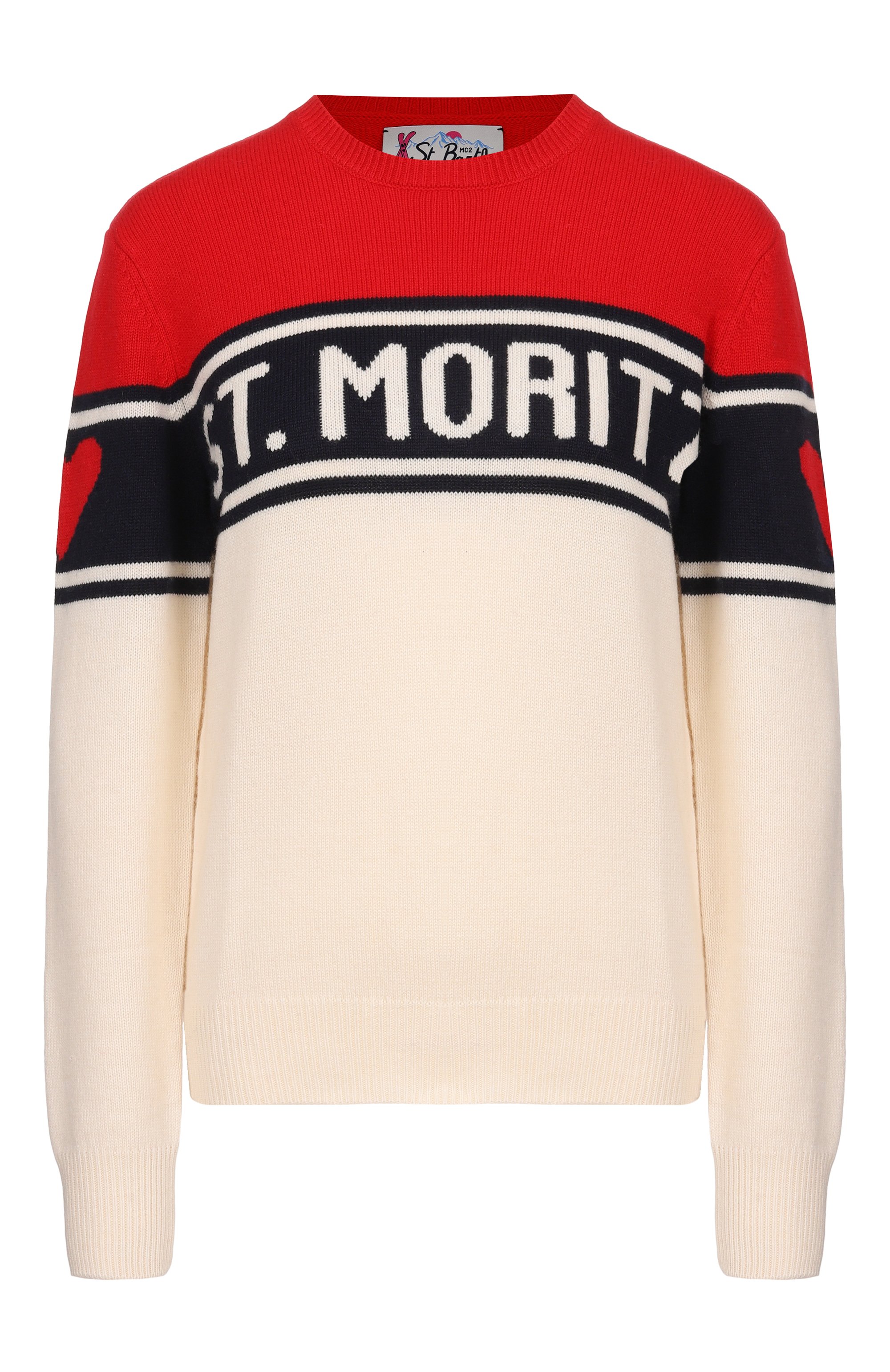 Пуловер из шерсти и вискозы MC2 SAINT BARTH, арт. QUE0010-02026I/NEW QUEEN, фото 1