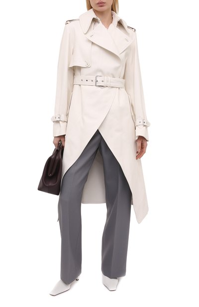 Кожаный плащ ALEXANDER MCQUEEN, арт. 659789/Q5AF2, фото 2