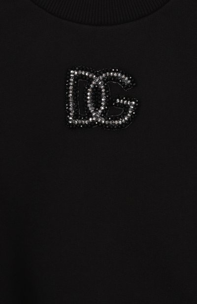 Хлопковый свитшот DOLCE & GABBANA, арт. L5JWCU/G7PUA_001, фото 3