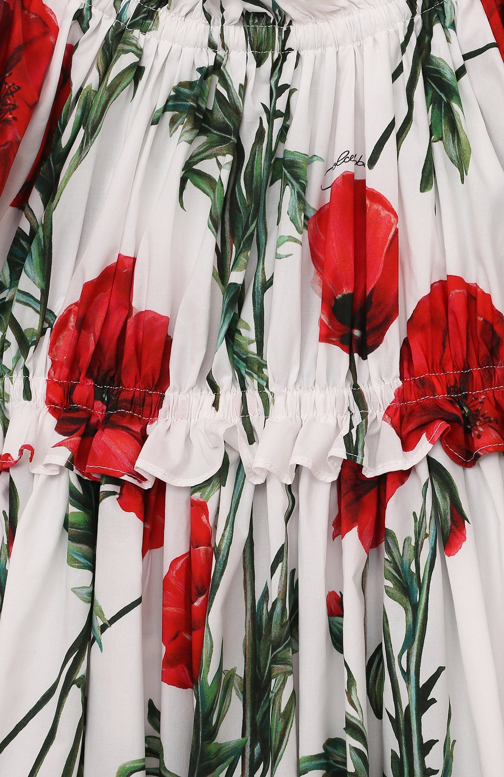 Хлопковое платье DOLCE & GABBANA, арт. L53DI4/HS501/2-6, фото 3