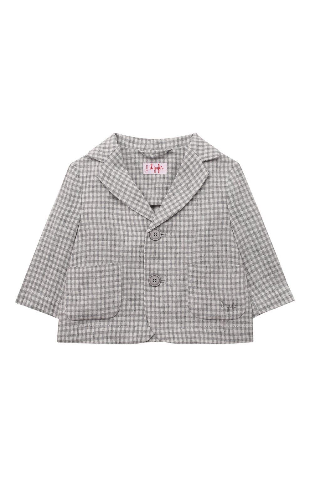 Льняной пиджак IL GUFO, арт. P23GB043L1012/6M, фото 1