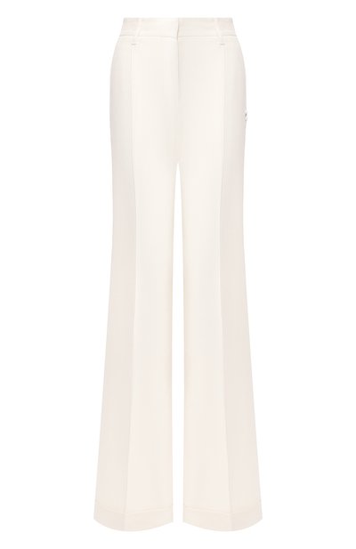 Женские брюки из смеси льна и вискозы OFF-WHITE, арт. 0WCA102S20FAB0020100