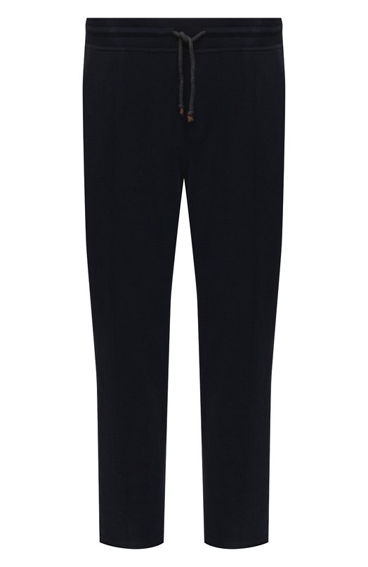 Хлопковые брюки Brunello Cucinelli M0T313212G Синий M0T313212G