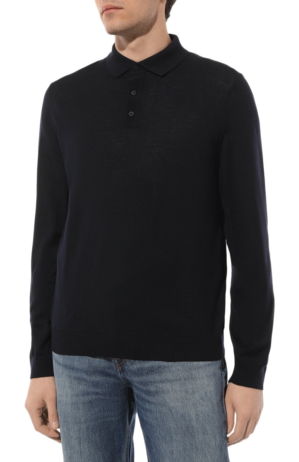 Шерстяное поло BOSS, арт. 50476355, фото 3