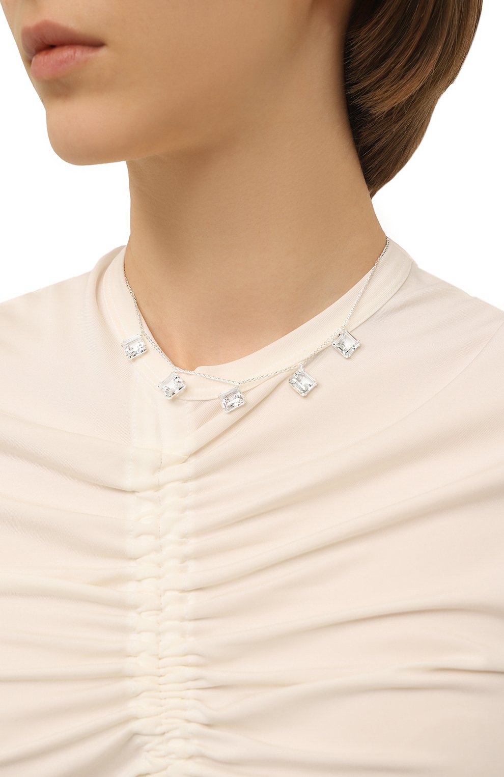 Колье с подвесками из хрусталя serene MOONKA, арт. rmb-nl5-crs, фото 2
