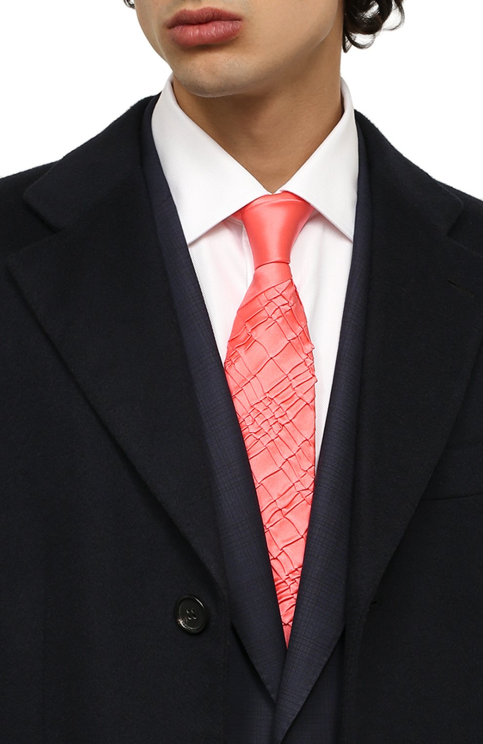 Шелковый галстук STEFANO RICCI, арт. *CP56U/UNIR, фото 2