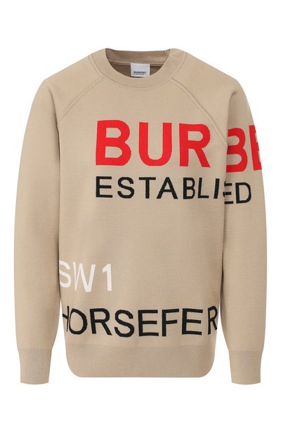 Женский шерстяной свитшот BURBERRY, арт. 8013586