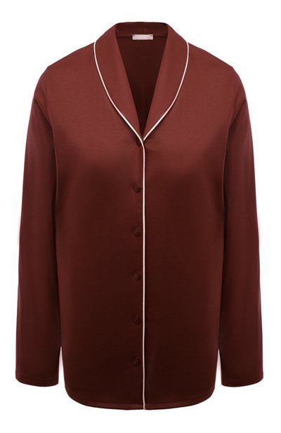 Хлопковая блузка HANRO, арт. 074985, фото 1