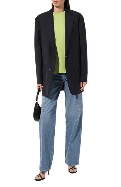 Хлопковая футболка THE ATTICO, арт. 227WCT04/J025, фото 2