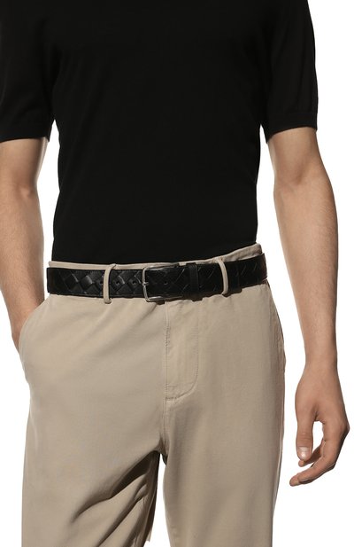 Кожаный ремень BOTTEGA VENETA, арт. 609182/VCPQ3, фото 2