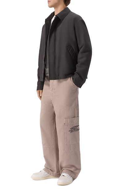 Мужские кожаные кеды skel top AMIRI, арт. PXMFS006