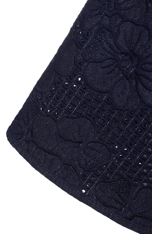 Джинсовый топ Elie Saab T0146 Синий  T0146 Фото 6