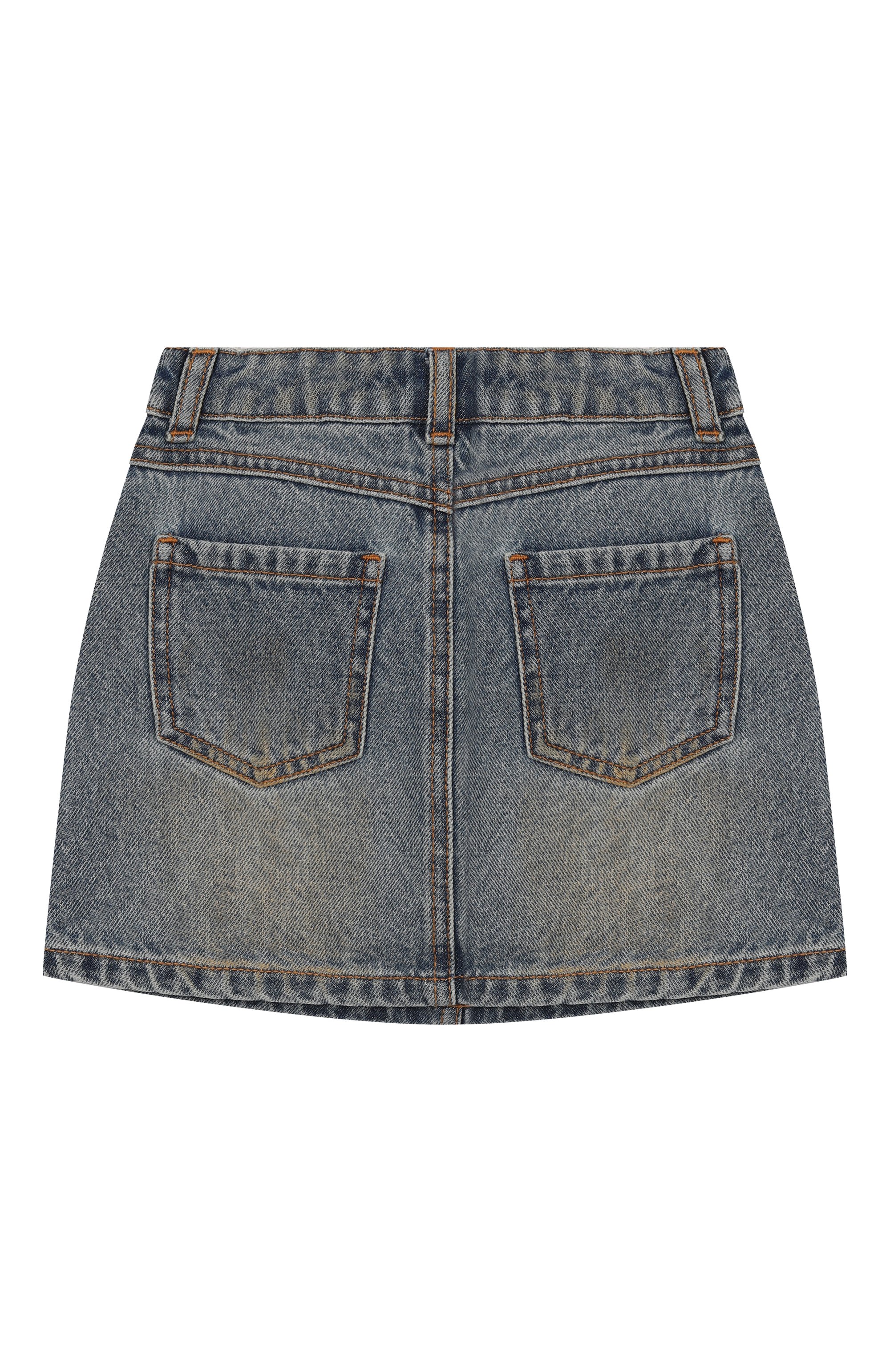 Джинсовая юбка MOSCHINO, арт. HDJ040/L0E29/4-8, фото 2