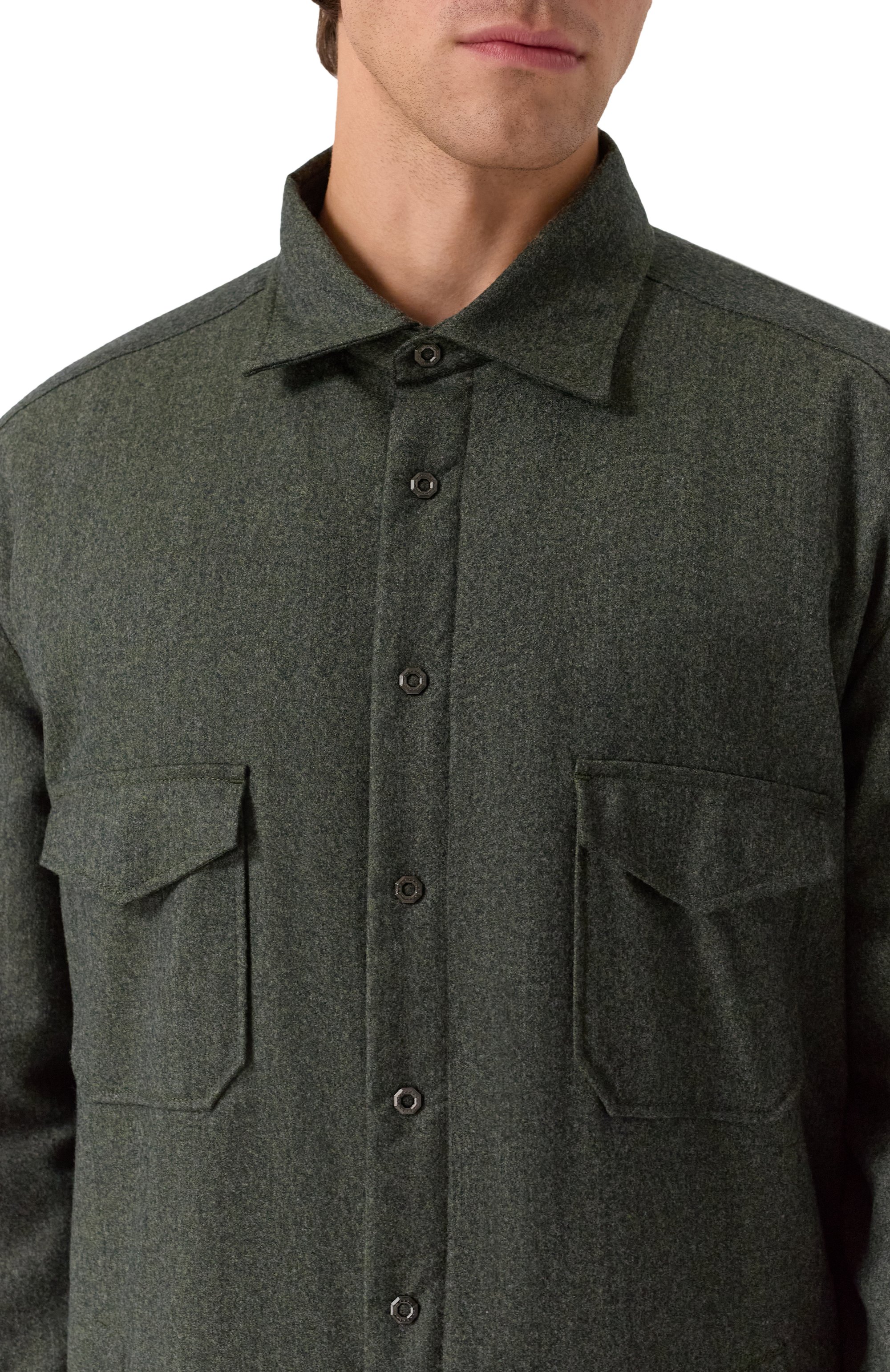 Шерстяная рубашка STEFANO RICCI, арт. MC008053/RD3001, фото 5