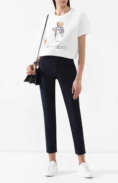 Хлопковая футболка POLO RALPH LAUREN, арт. 211750405/001, фото 2