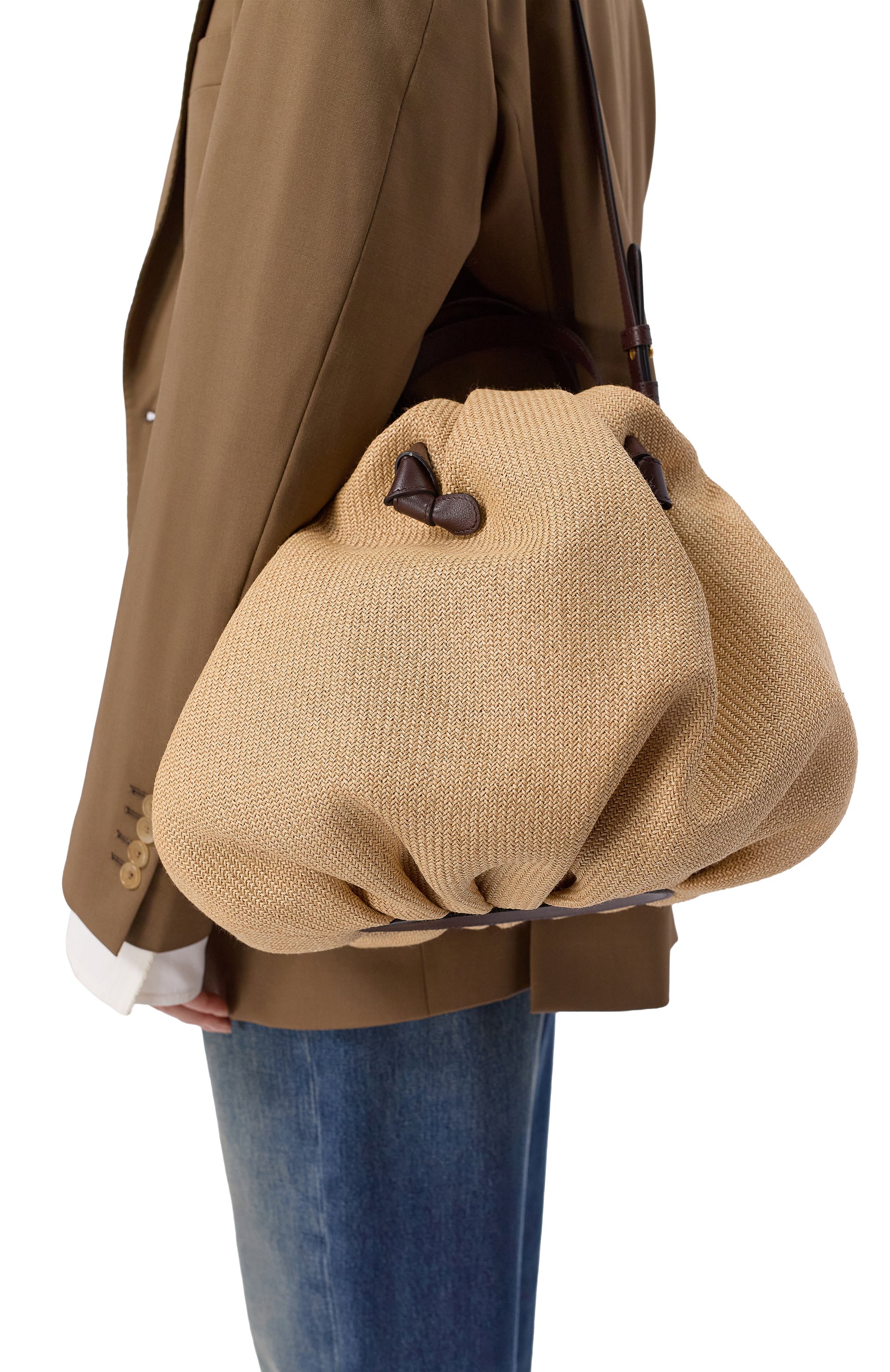 Сумка taurus NEOUS, арт. 00060/RAFFIA/LEATHER, фото 2