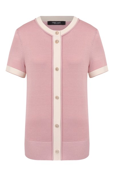 Женский кардиган из шелка и вискозы FREEAGE, арт. S25.JK112.6079.601